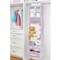 mDesign Fabric Nursery Hanging Organizer with 7 Shelves/3 Drawers